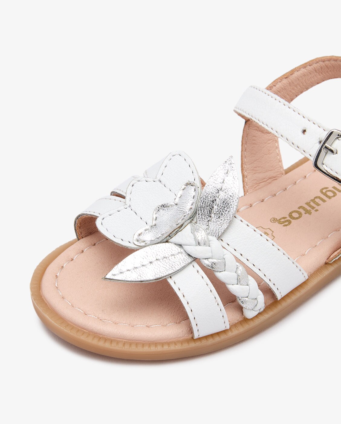 Sandalias Flor - Conguitos - Blanco Blanco-4