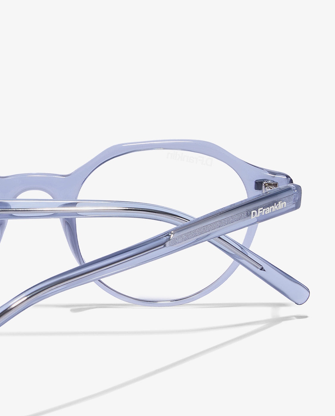 Gafas de sol unisex con forma redonda ultra light s round - D.Franklin - Azul Azul-2
