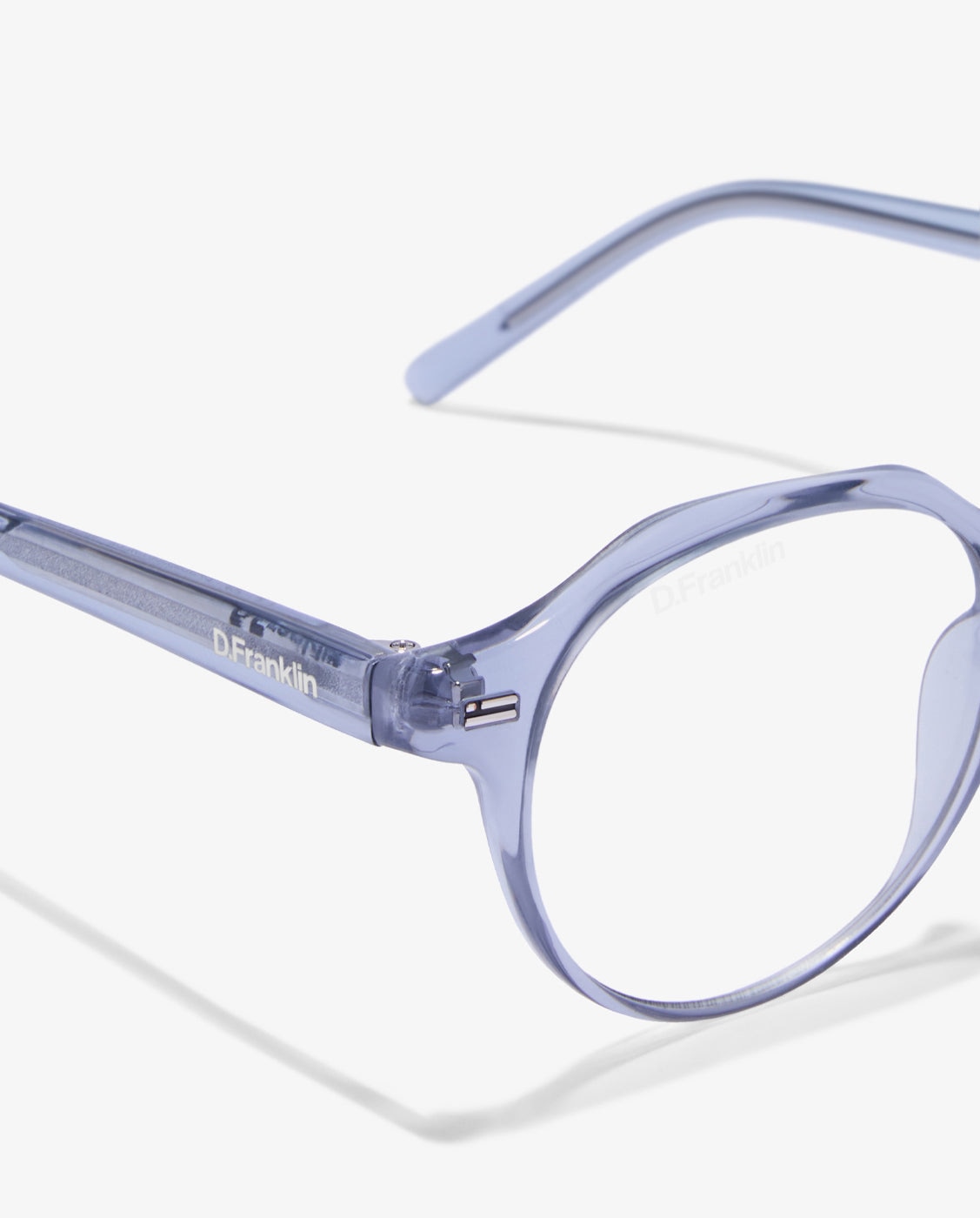 Gafas de sol unisex con forma redonda ultra light s round - D.Franklin - Azul Azul-4