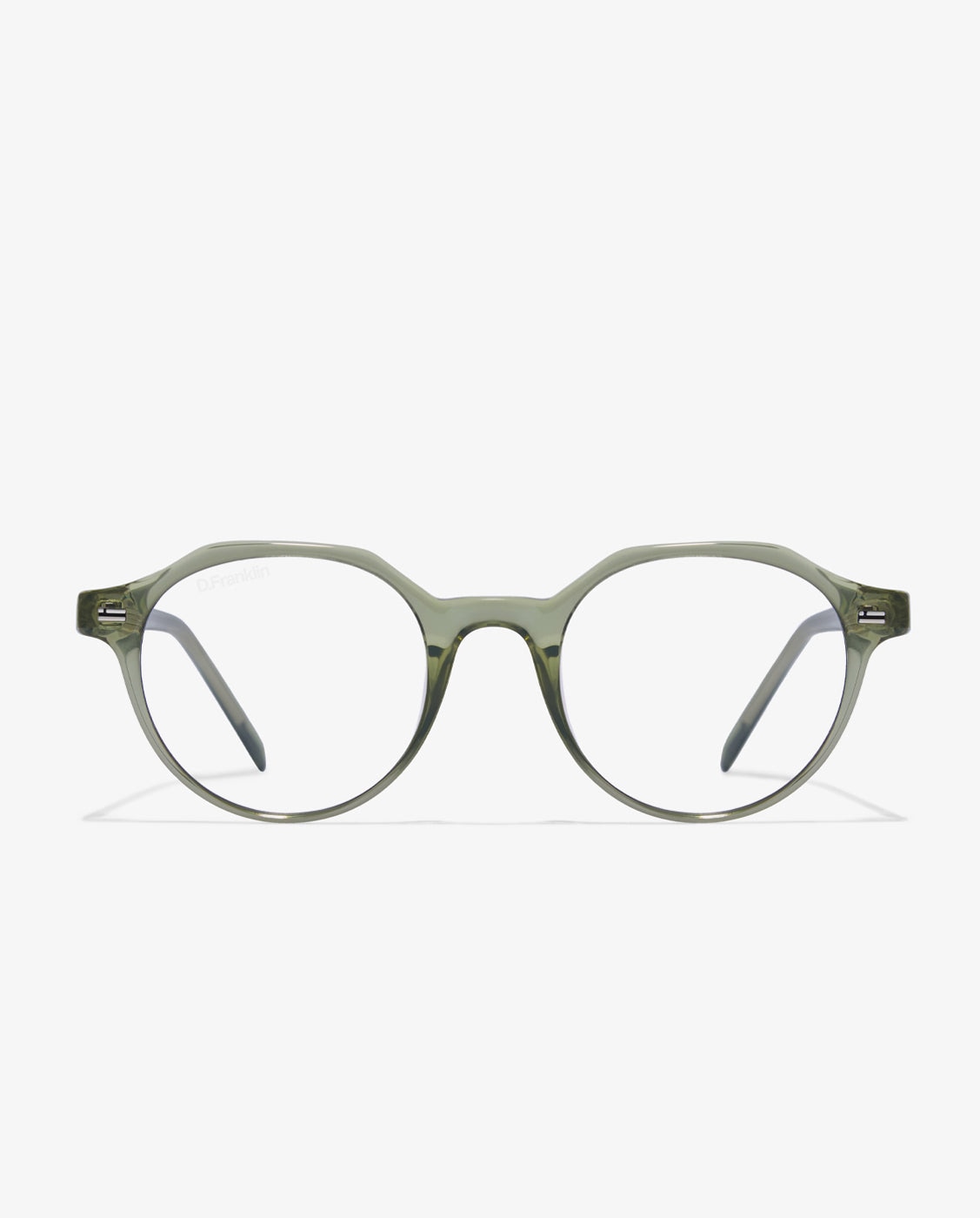 Gafas de sol unisex con forma redonda ultra light s round - D.Franklin - Marrón Marrón-1