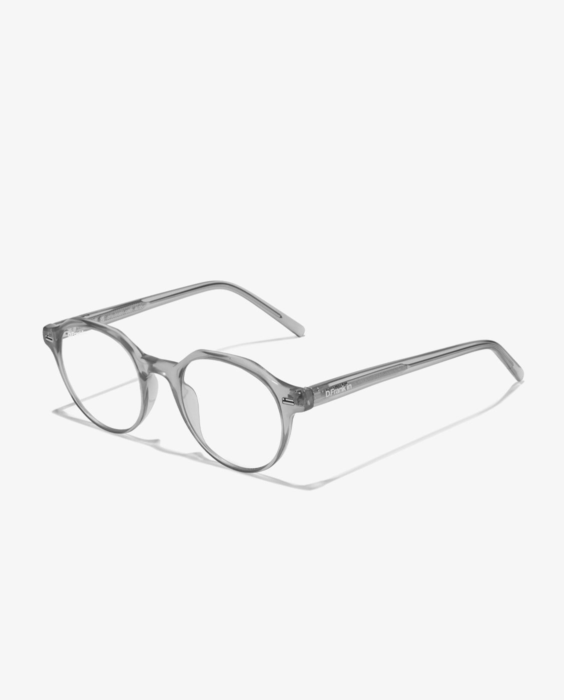 Gafas de sol unisex con forma redonda ultra light s round - D.Franklin - Gris Gris-3