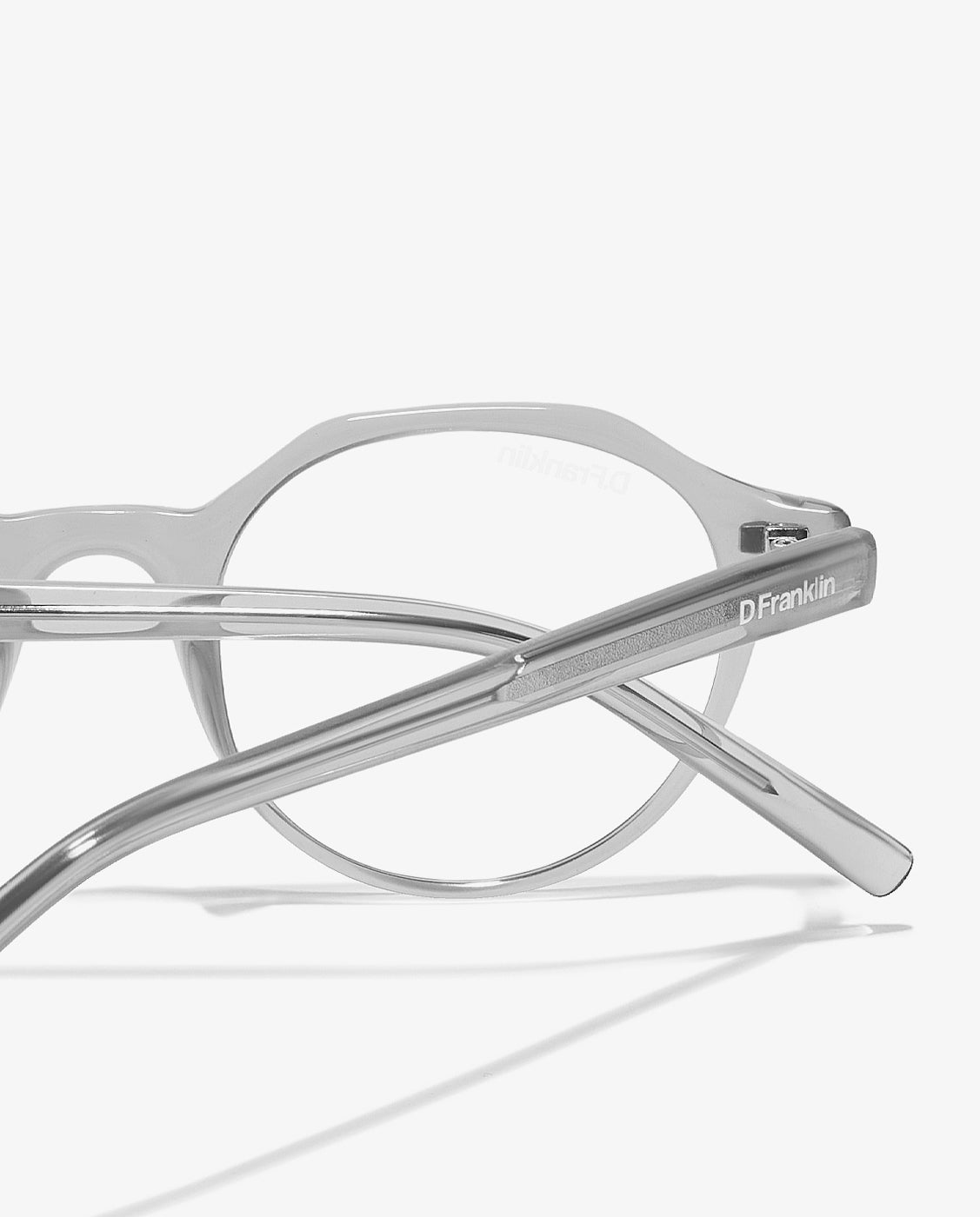 Gafas de sol unisex con forma redonda ultra light s round - D.Franklin - Gris Gris-2