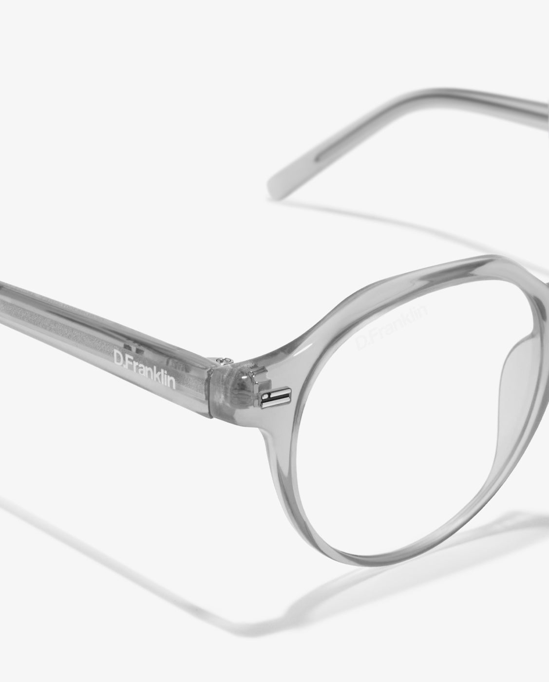 Gafas de sol unisex con forma redonda ultra light s round - D.Franklin - Gris Gris-4