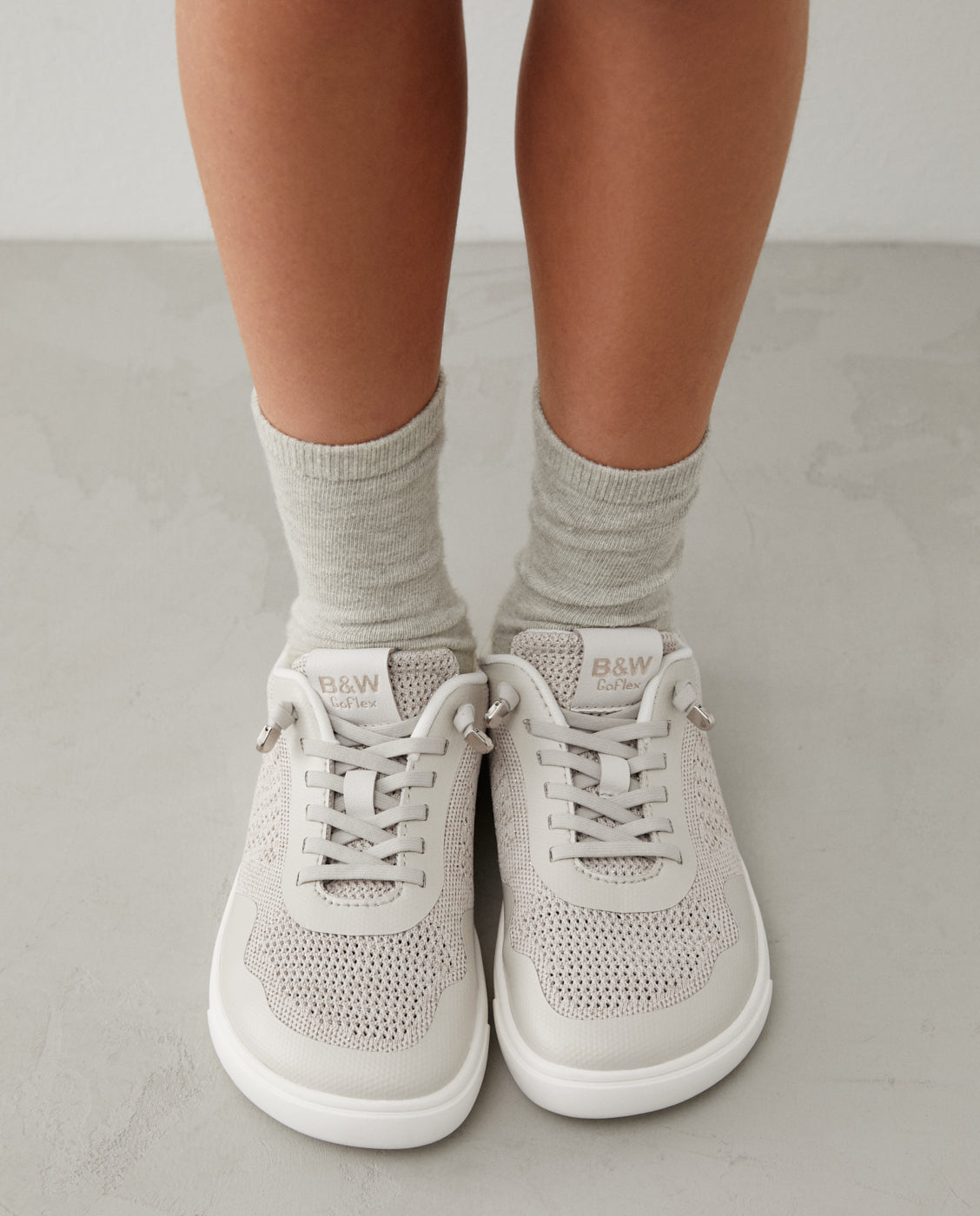 Zapatillas deportivas de niños barefoot goflex b&w - Conguitos - Beige Beige-5