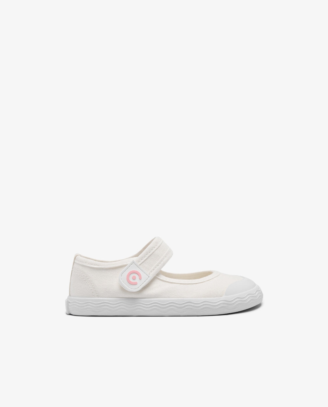 Bailarinas de niña diseño respetuoso y flexible - Conguitos - Blanco Blanco-1