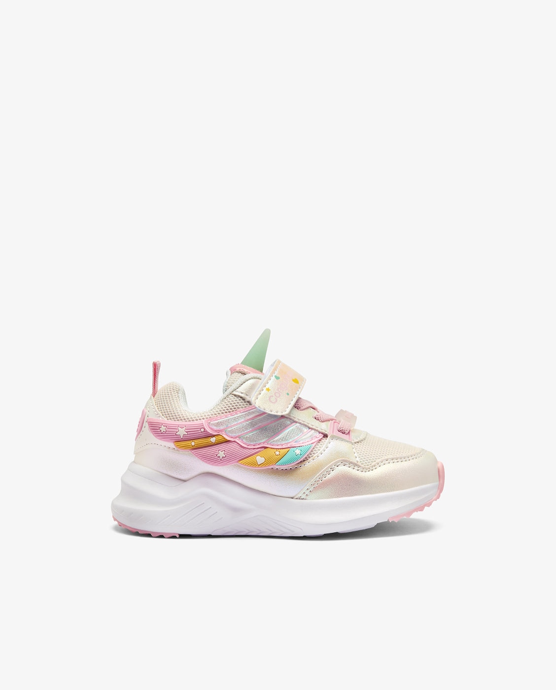 Zapatillas Unicornio con Luces - Conguitos - Blanco Blanco-1