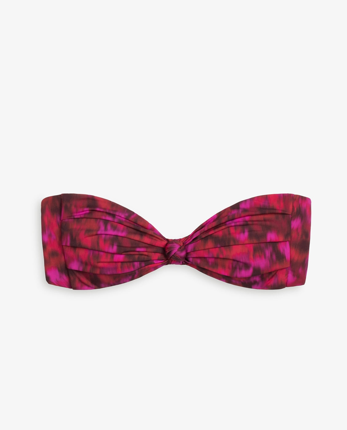 Top de bikini tipo bandeau pamela - Kalk - Rojo Rojo-4