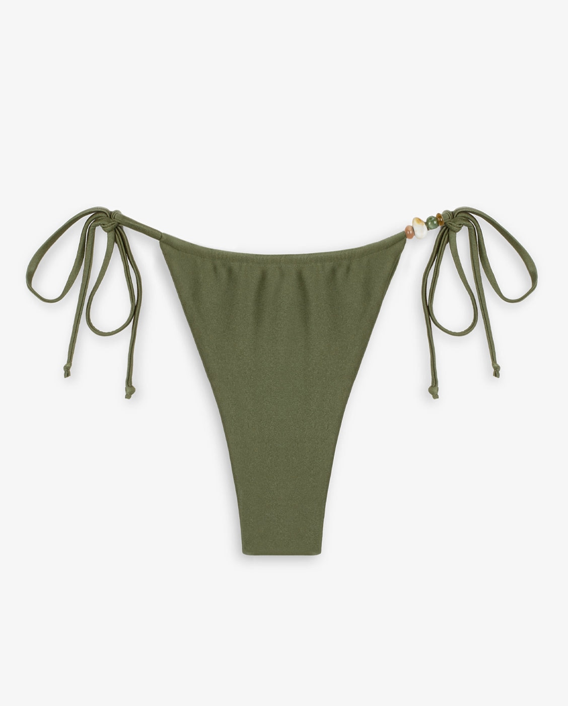Braguita de bikini de corte brasileño - Kalk - Verde Oliva Verde Oliva-4