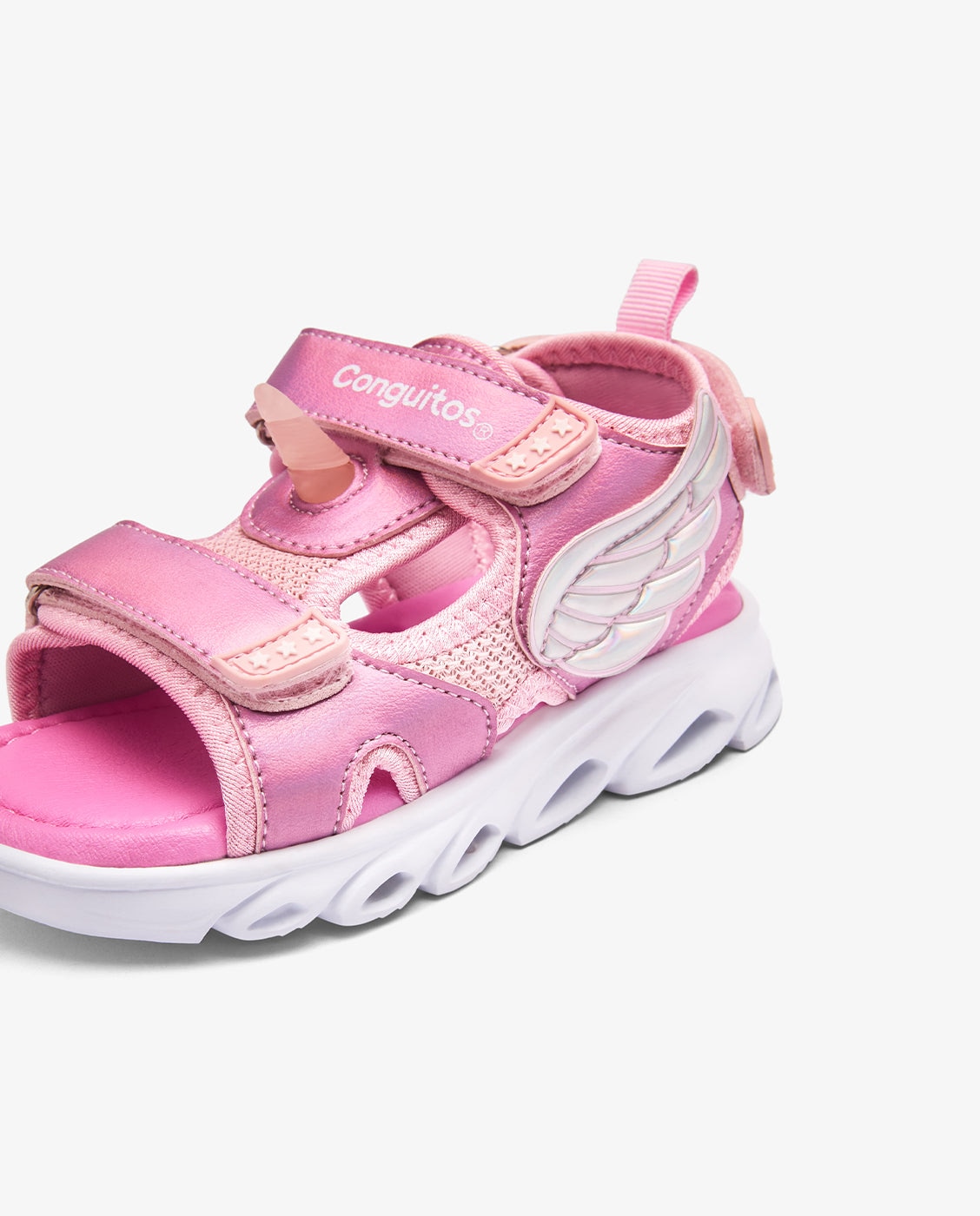 Sandalias Unicornio con Luz Rosa - Conguitos - Rosa claro Rosa claro-4