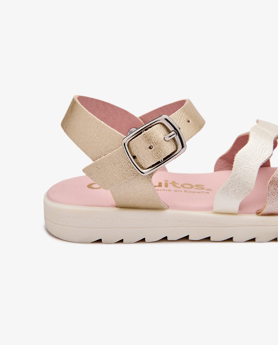 Sandalias Tiras - Conguitos - Oro Oro-3
