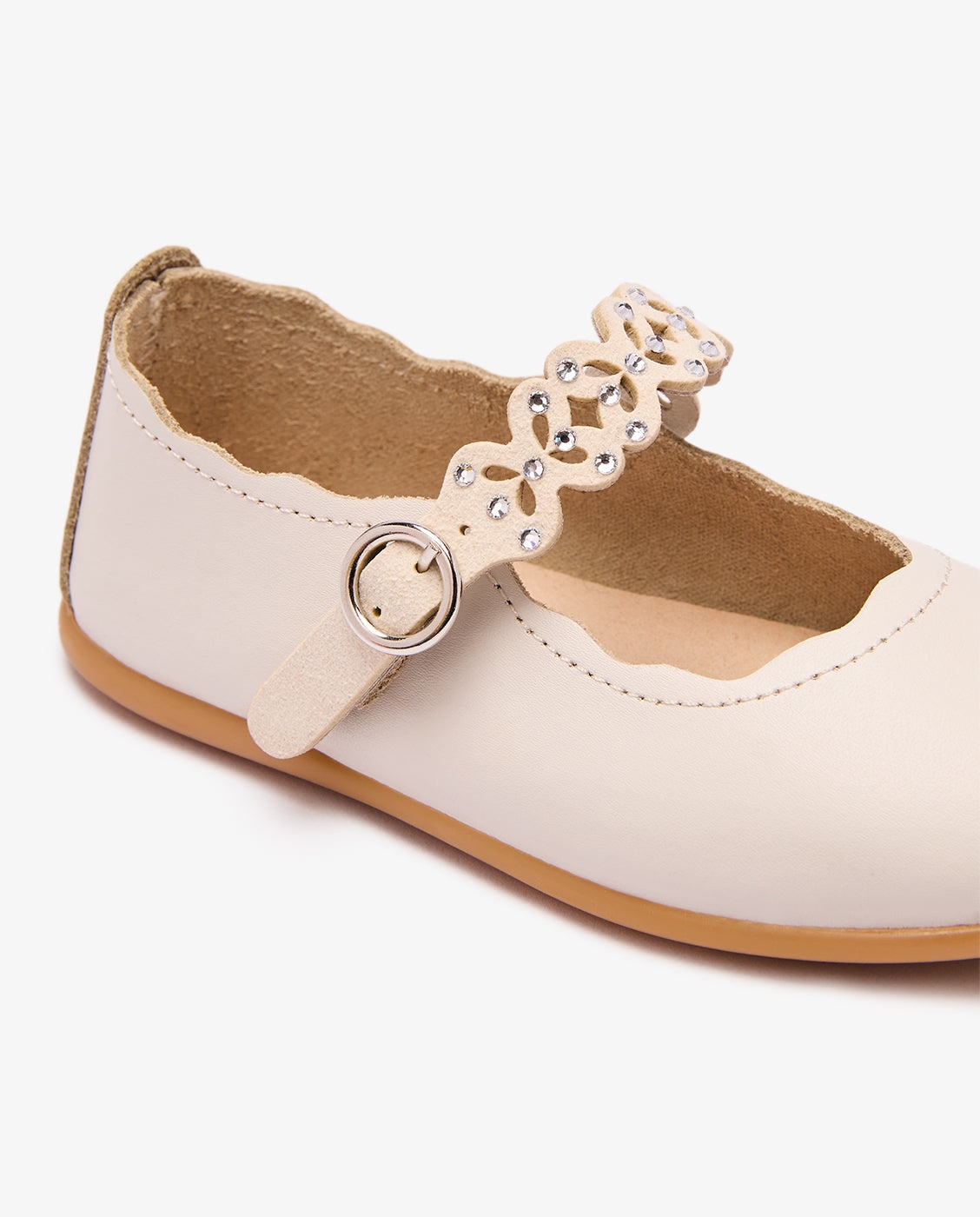 Bailarinas con Brillantes Beig - Conguitos - Natural Natural-4