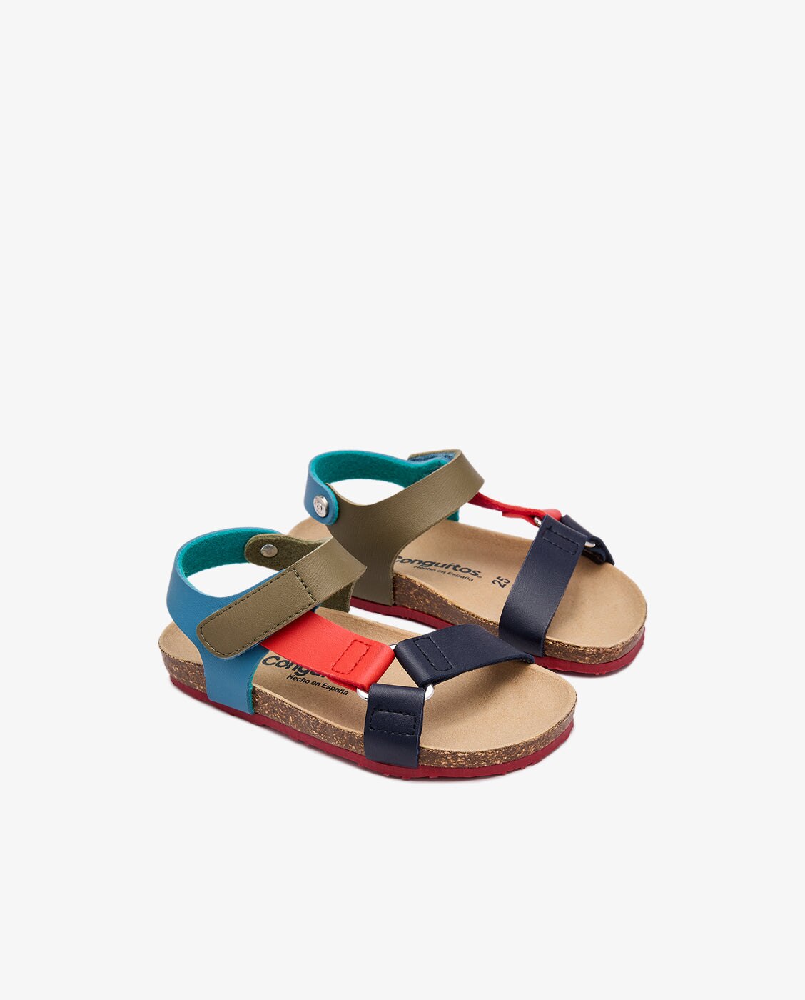 Sandalias abiertas de niños bio - Conguitos - Multicolor Multicolor-2