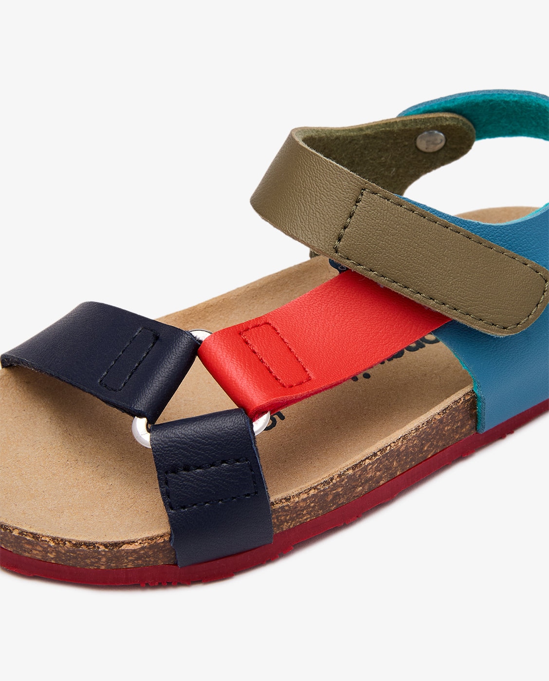 Sandalias abiertas de niños bio - Conguitos - Multicolor Multicolor-4