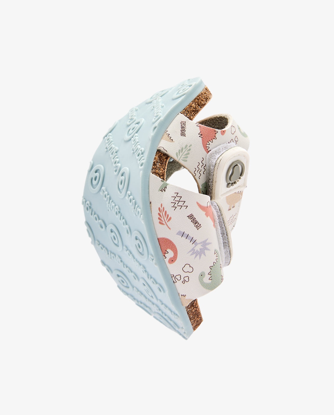 Sandalias Bio Estampado Dinosaurios Respetuosas - TECNOBABY BY CONGUITOS - Blanco Blanco-3