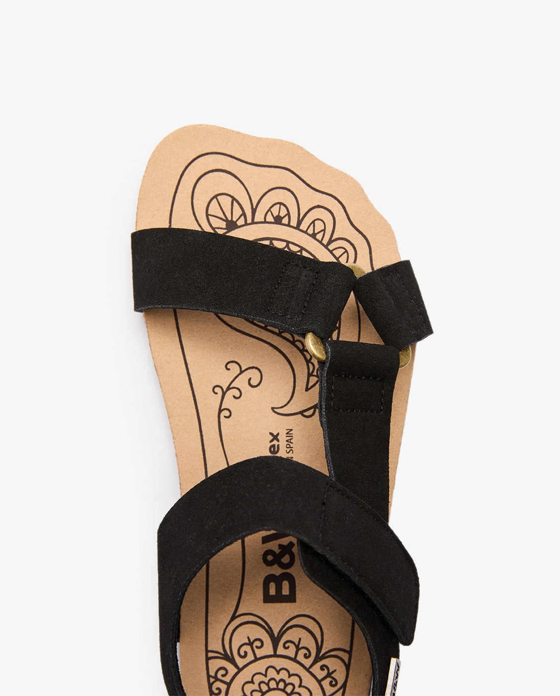 Sandalias abiertas de niña barefoot goflex B&W - Conguitos - Negro Negro-4