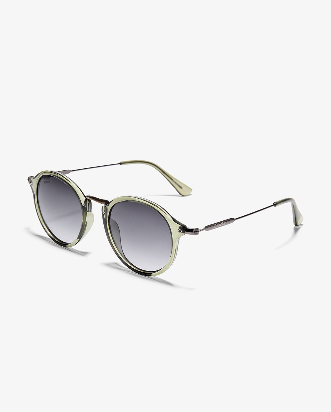 Gafas de sol unisex con forma redonda roller tr90 - D.Franklin - Verde Verde-3