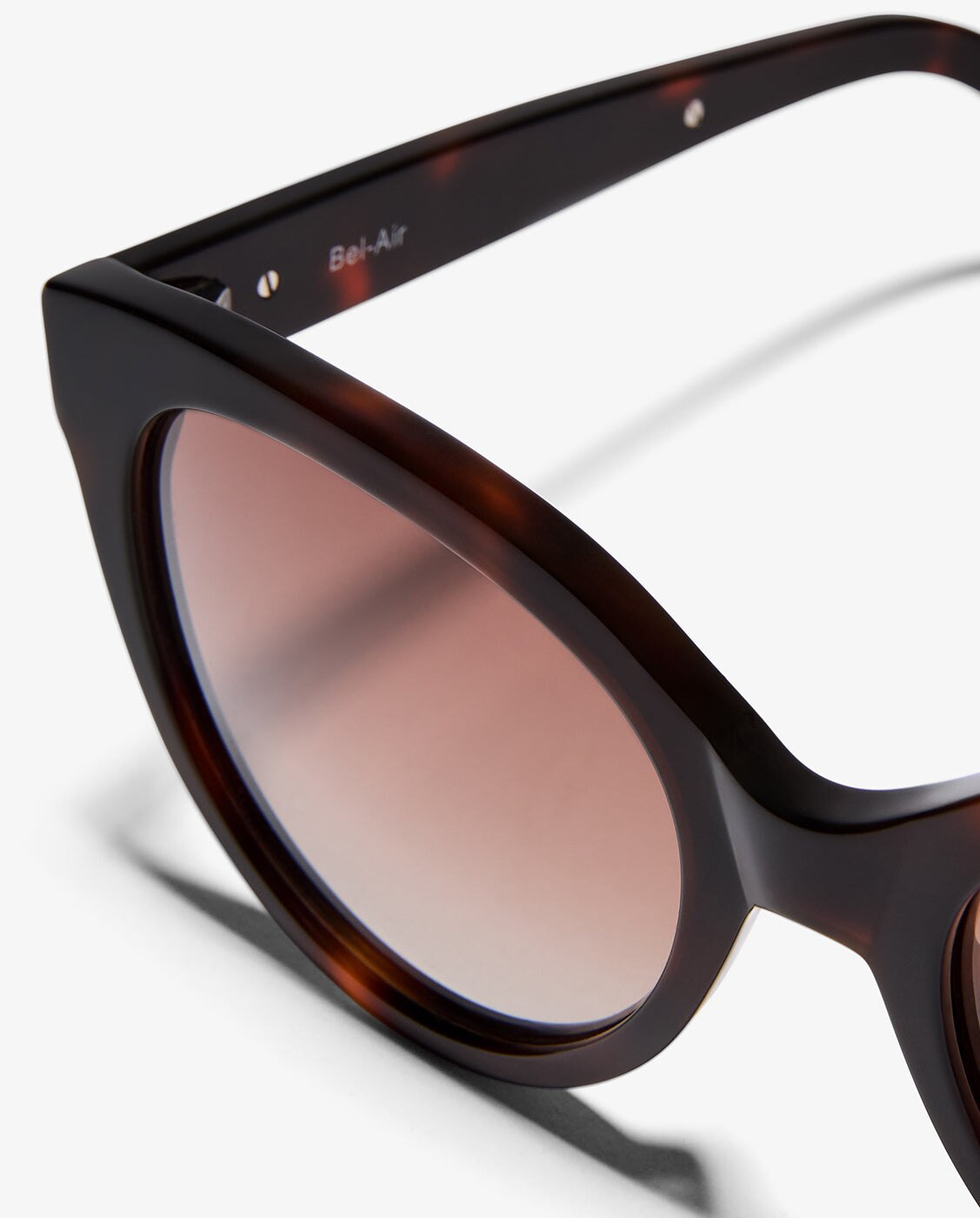 Gafas de sol unisex con forma redonda bel-air - D.Franklin - Marrón Marrón-2