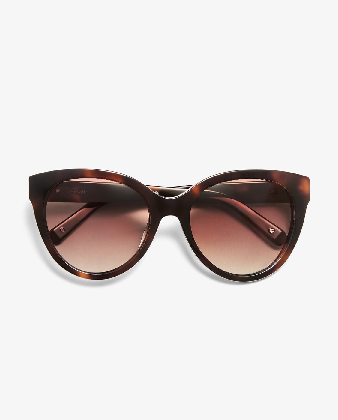 Gafas de sol unisex con forma redonda bel-air - D.Franklin - Marrón Marrón-5