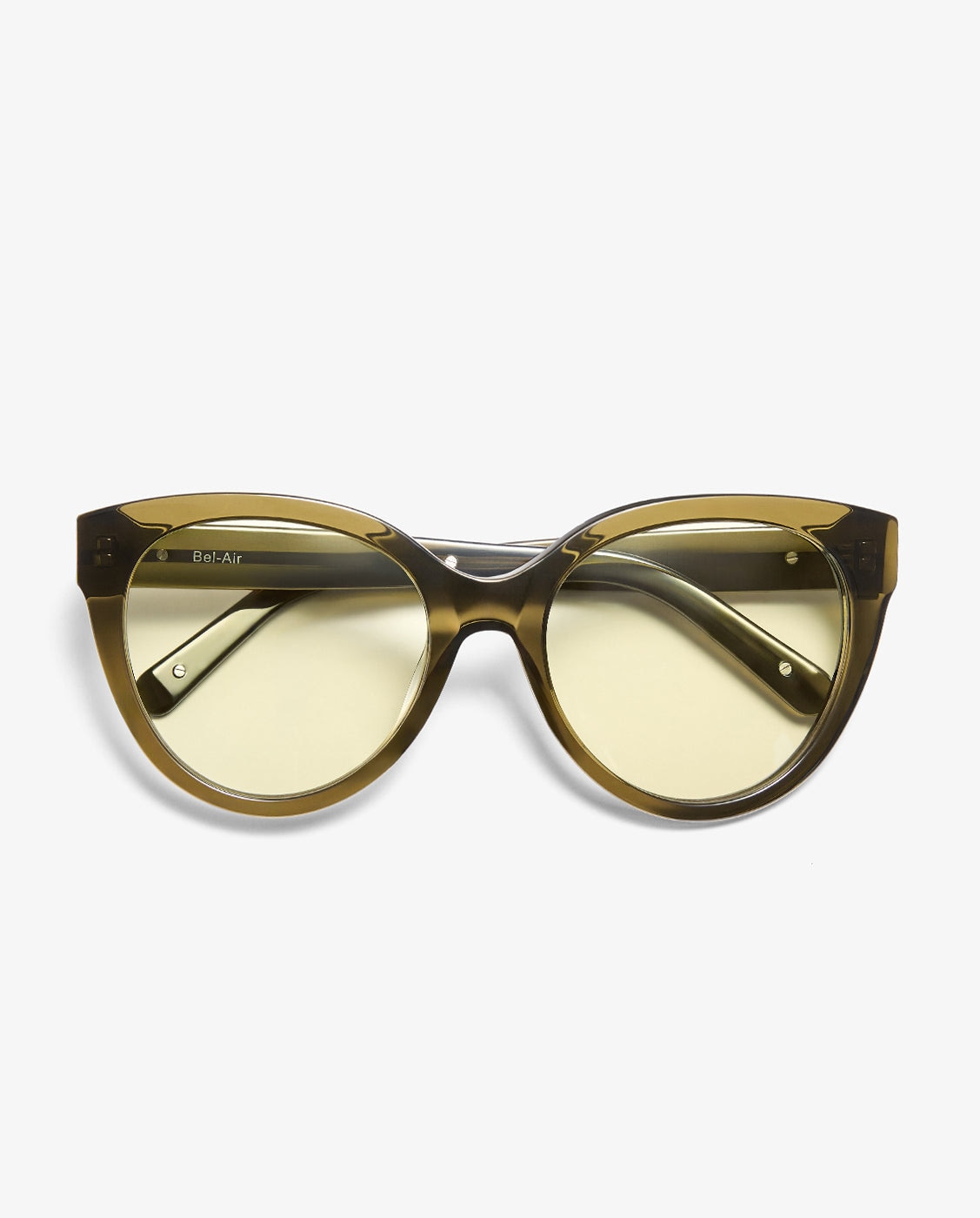 Gafas de sol de mujer con forma redonda bel-air - D.Franklin - Verde Verde-5