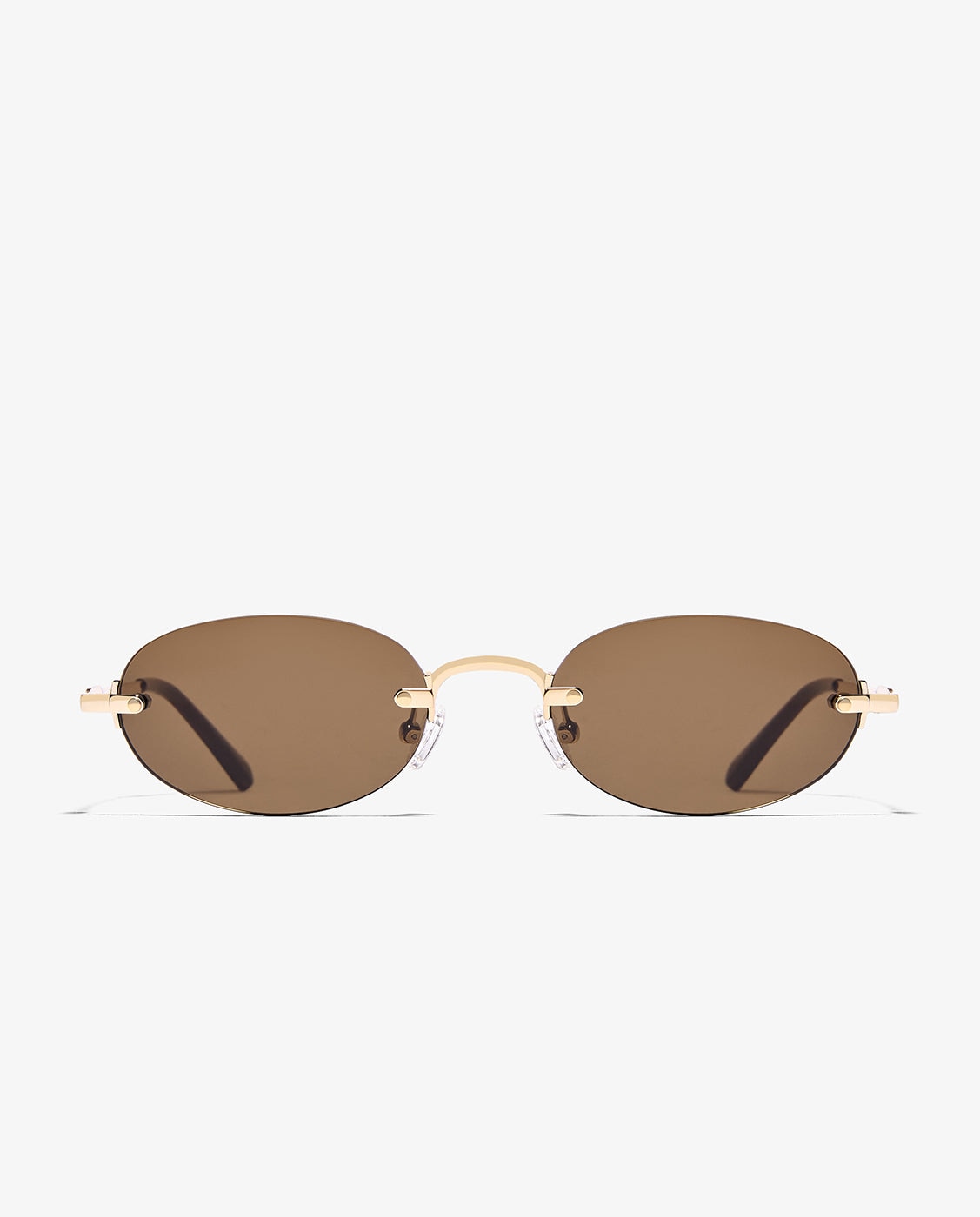 Gafas de sol unisex con forma ovalada smith oval - D.Franklin - Marrón Marrón-1