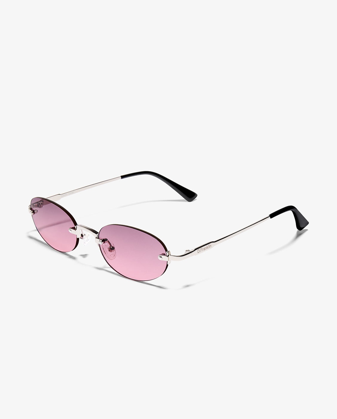 Gafas de sol unisex con forma ovalada smith oval - D.Franklin - Rosa Rosa-3