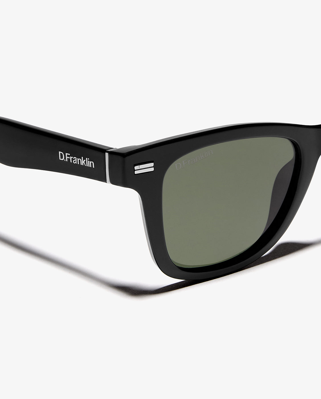 Gafas de sol unisex con forma cuadrada hudson dark - D.Franklin - Verde Verde-3