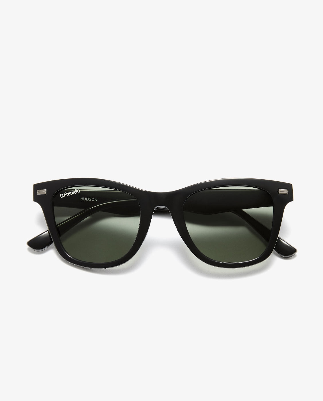 Gafas de sol unisex con forma cuadrada hudson dark - D.Franklin - Verde Verde-6