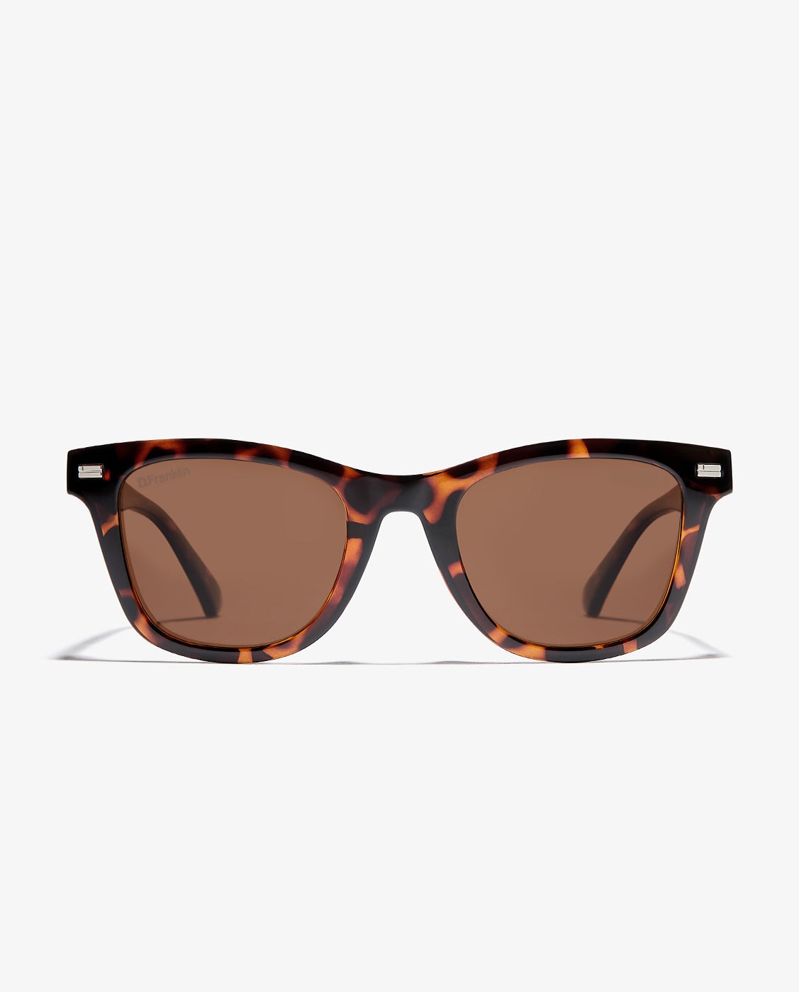 Gafas de sol unisex con forma cuadrada hudson dark - D.Franklin - Marrón claro Marrón claro-1