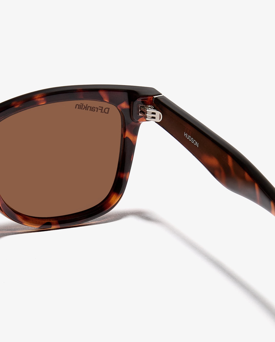Gafas de sol unisex con forma cuadrada hudson dark - D.Franklin - Marrón claro Marrón claro-4