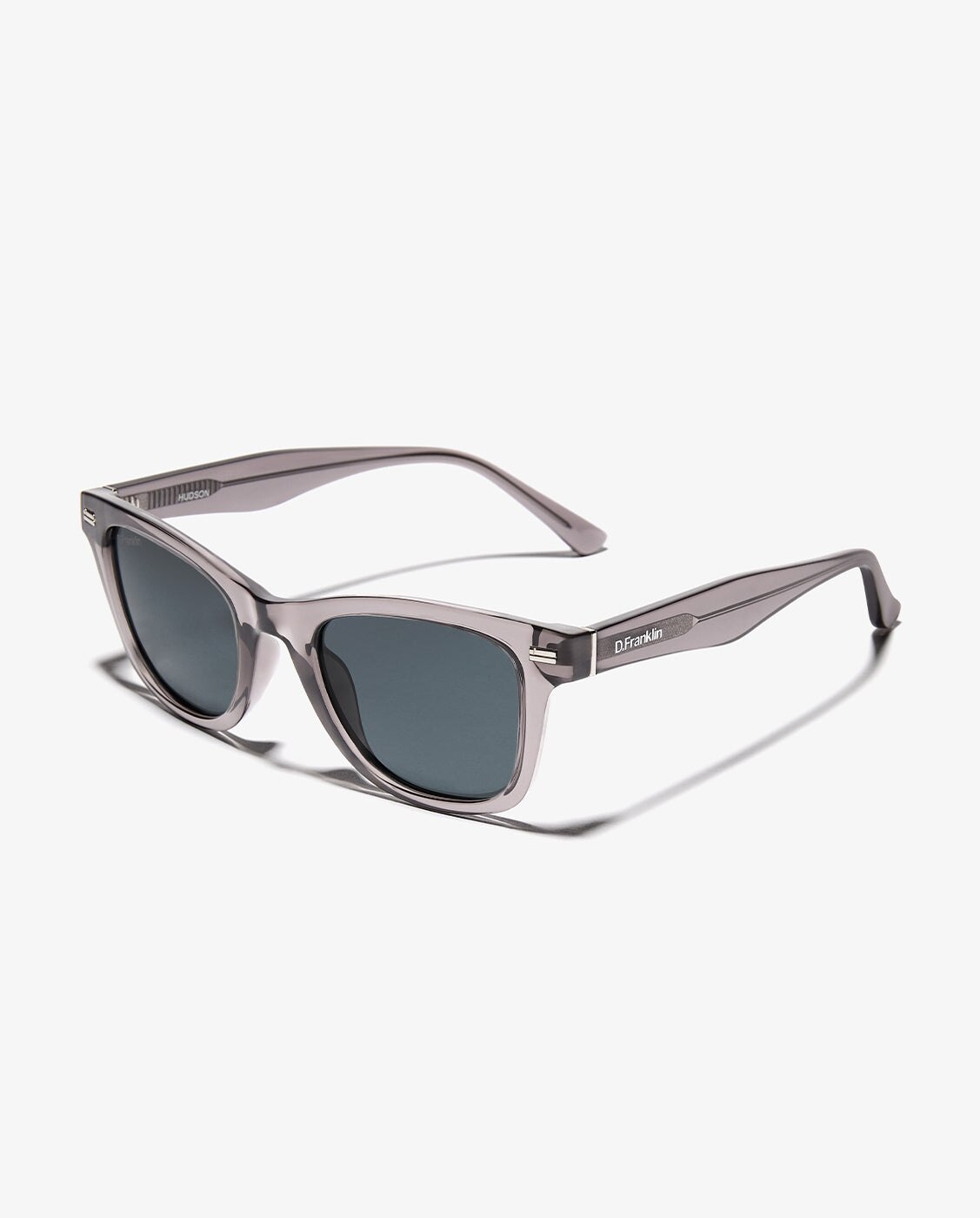 Gafas de sol unisex con forma cuadrada hudson dark - D.Franklin - Gris Gris-4
