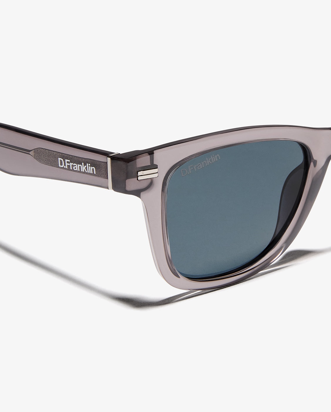 Gafas de sol unisex con forma cuadrada hudson dark - D.Franklin - Gris Gris-3