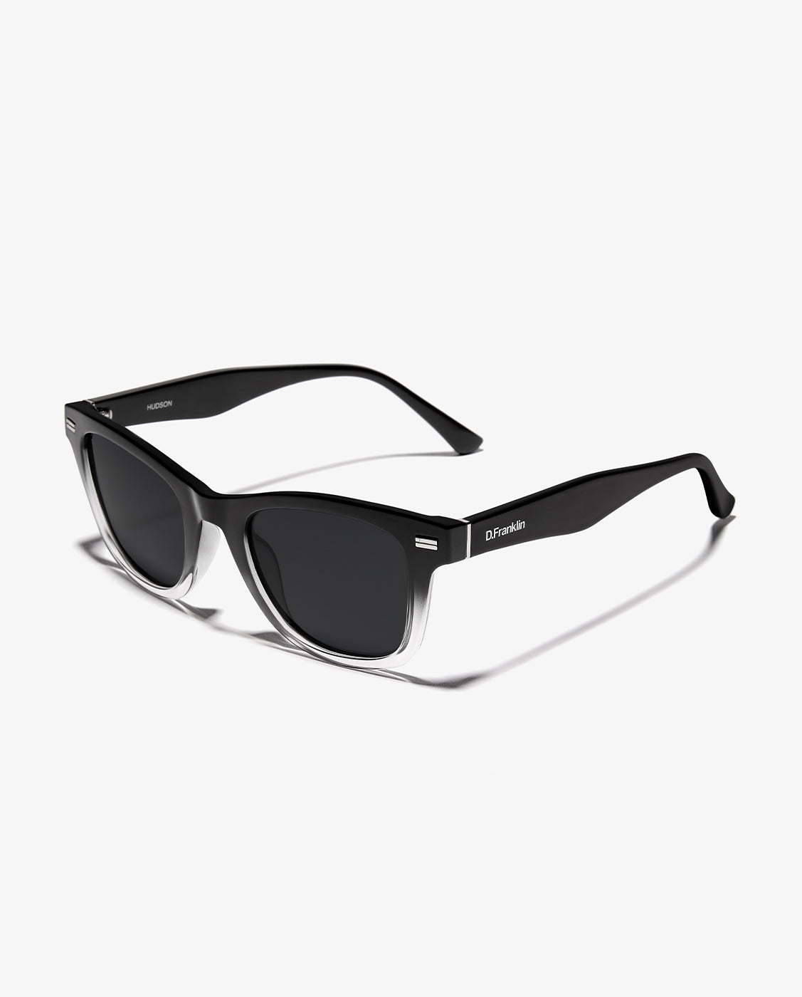 Gafas de sol unisex con forma cuadrada hudson dark - D.Franklin - Negro Negro-4