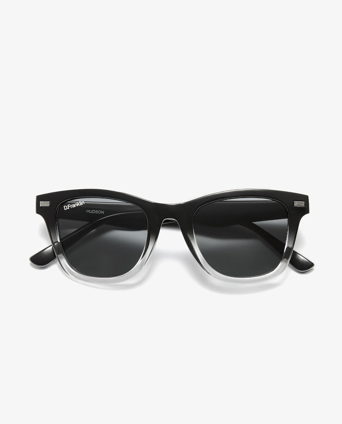 Gafas de sol unisex con forma cuadrada hudson dark - D.Franklin - Negro Negro-6