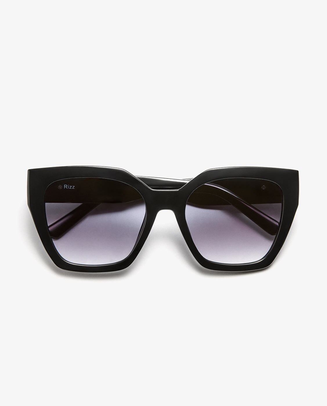 Gafas de sol de mujer con forma cuadrada rizz dark - D.Franklin - Negro Negro-5