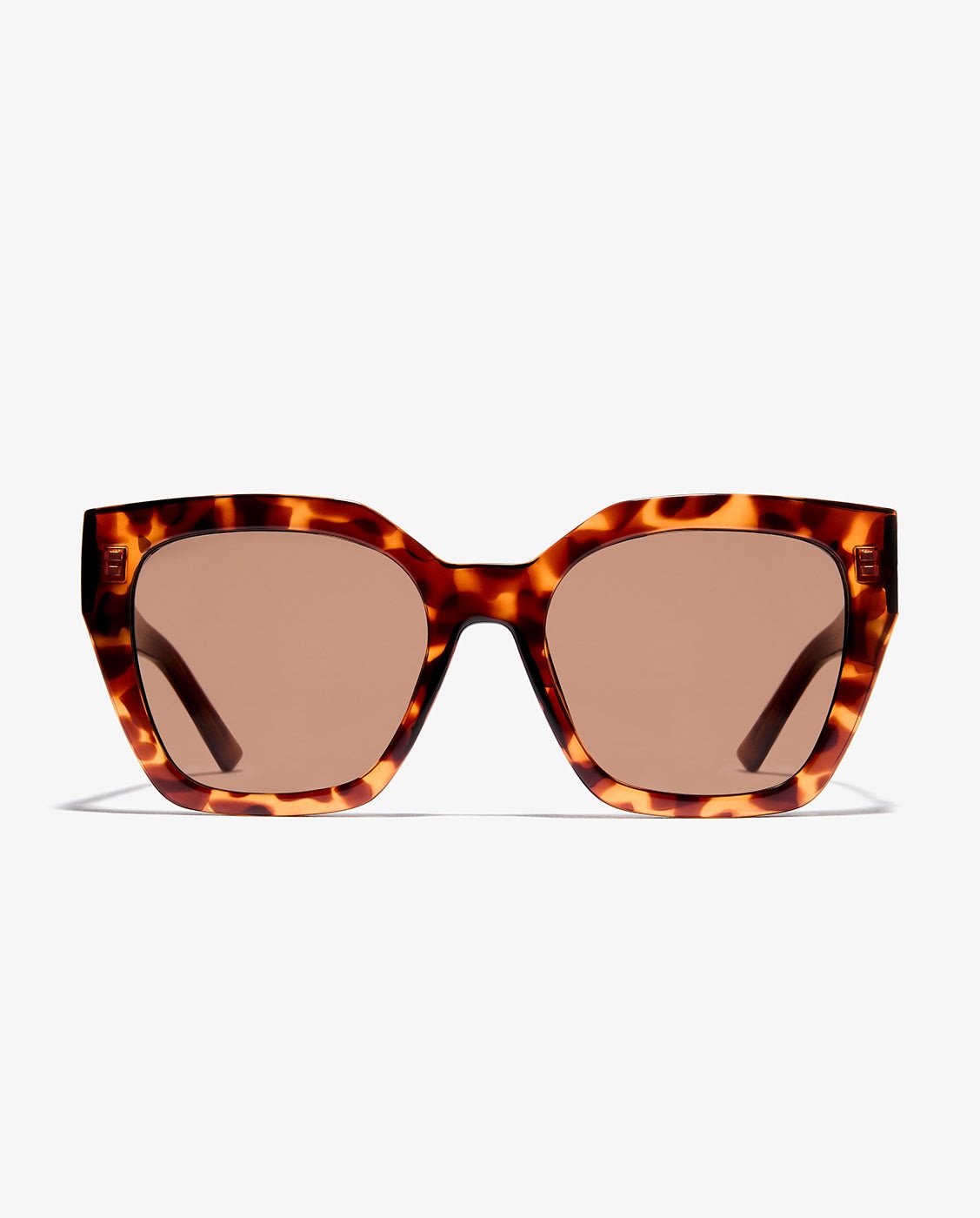 Gafas de sol de mujer con forma cuadrada rizz dark - D.Franklin - Marrón Marrón-1