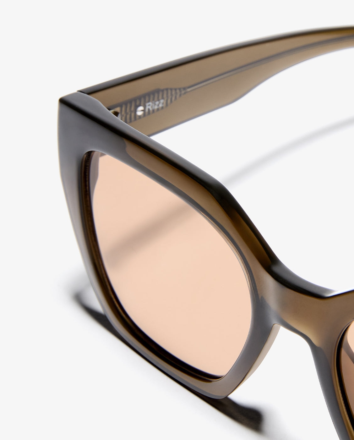 Gafas de sol de mujer con forma cuadrada rizz dark - D.Franklin - Verde Verde-2