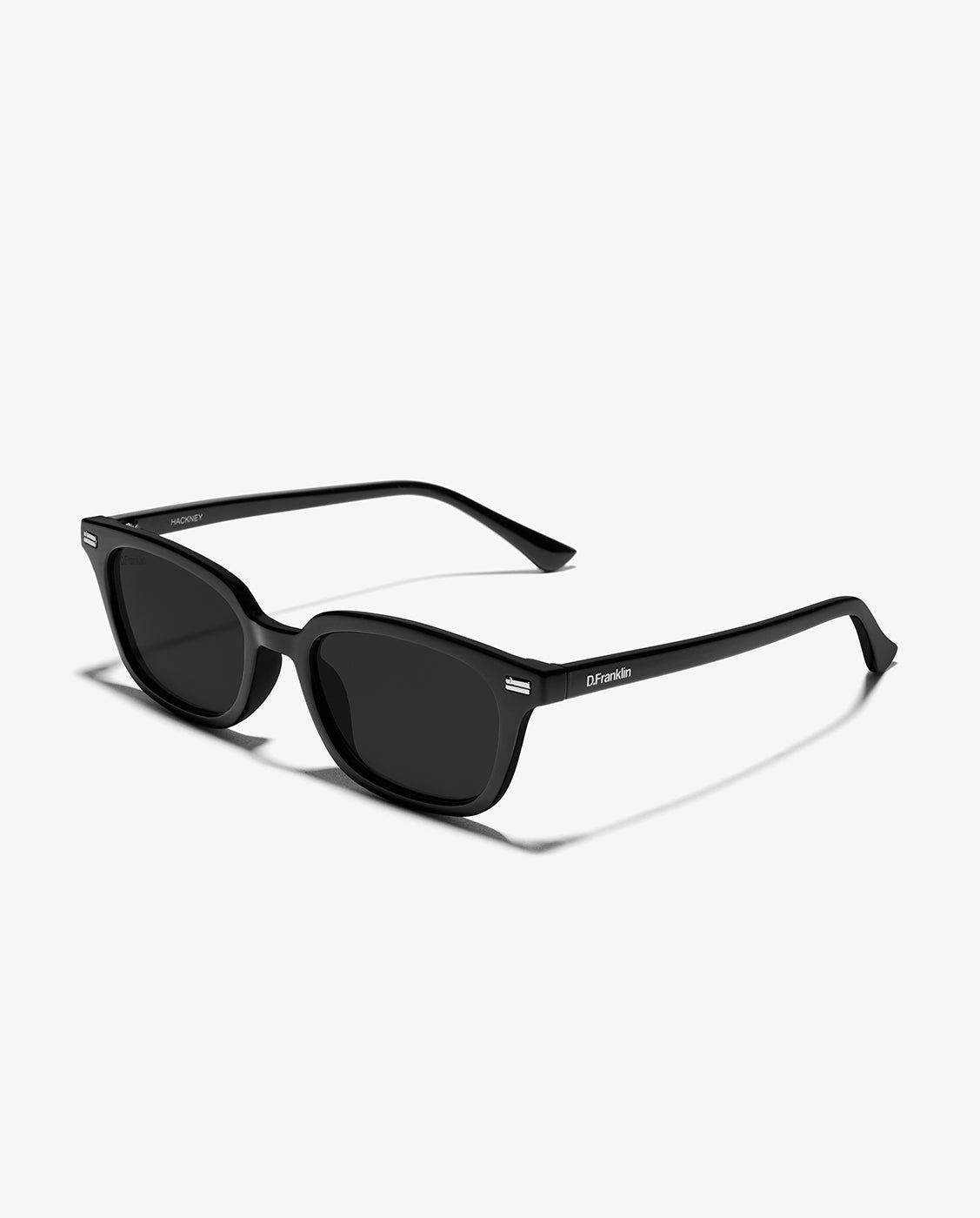 Gafas de sol unisex con forma rectangular hackney amber tort - D.Franklin - Negro Negro-3