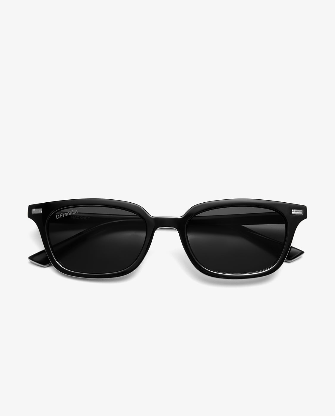 Gafas de sol unisex con forma rectangular hackney amber tort - D.Franklin - Negro Negro-5