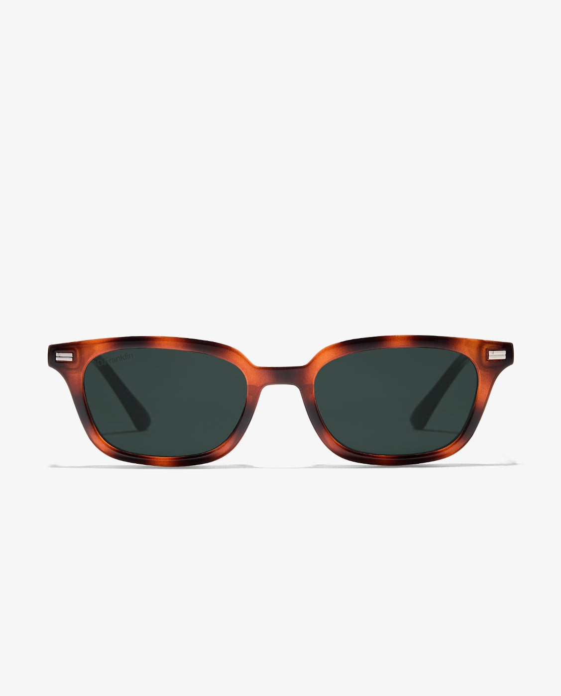 Gafas de sol unisex con forma rectangular hackney amber tort - D.Franklin - Marrón claro Marrón claro-1