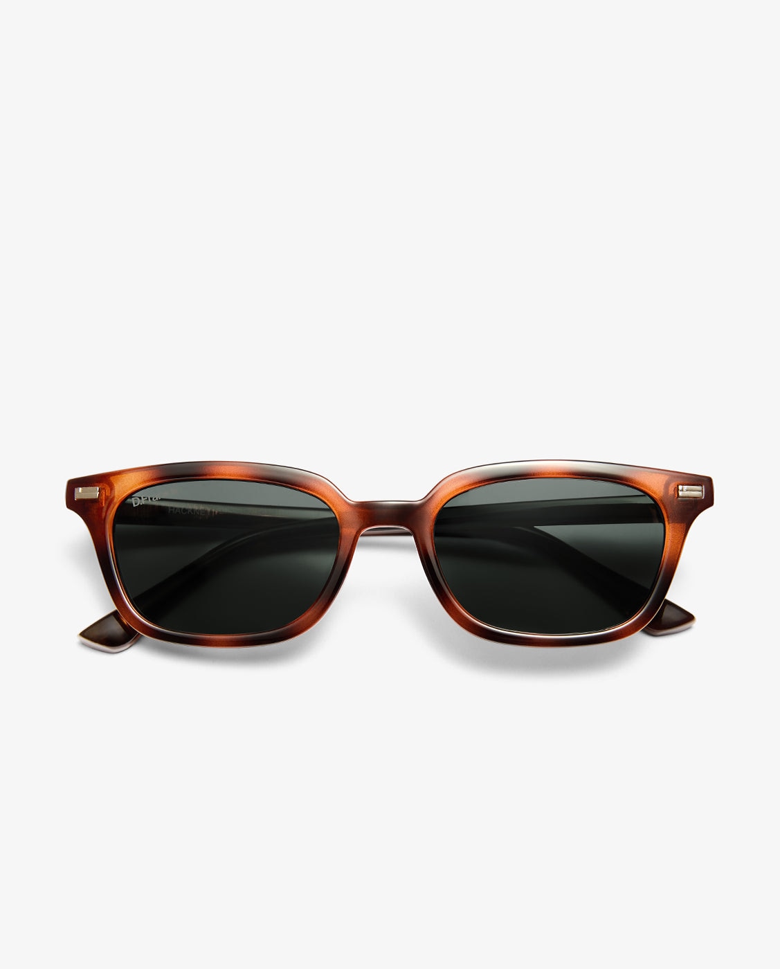 Gafas de sol unisex con forma rectangular hackney amber tort - D.Franklin - Marrón claro Marrón claro-5