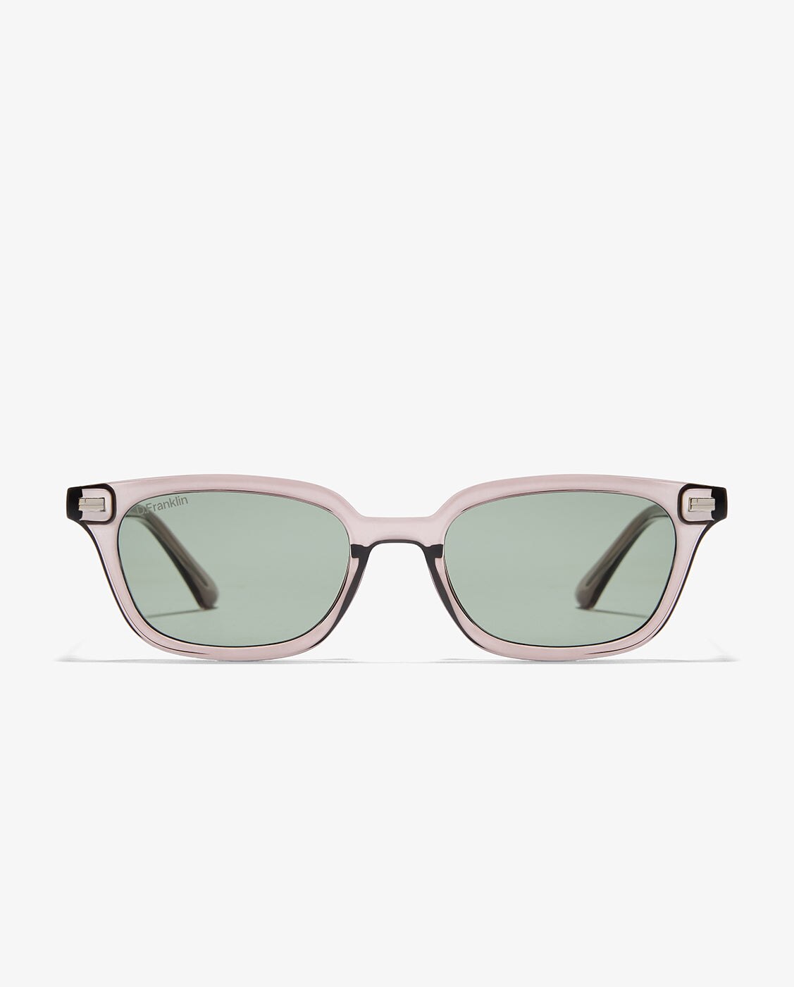 Gafas de sol unisex con forma rectangular hackney amber tort - D.Franklin - Gris Gris-1