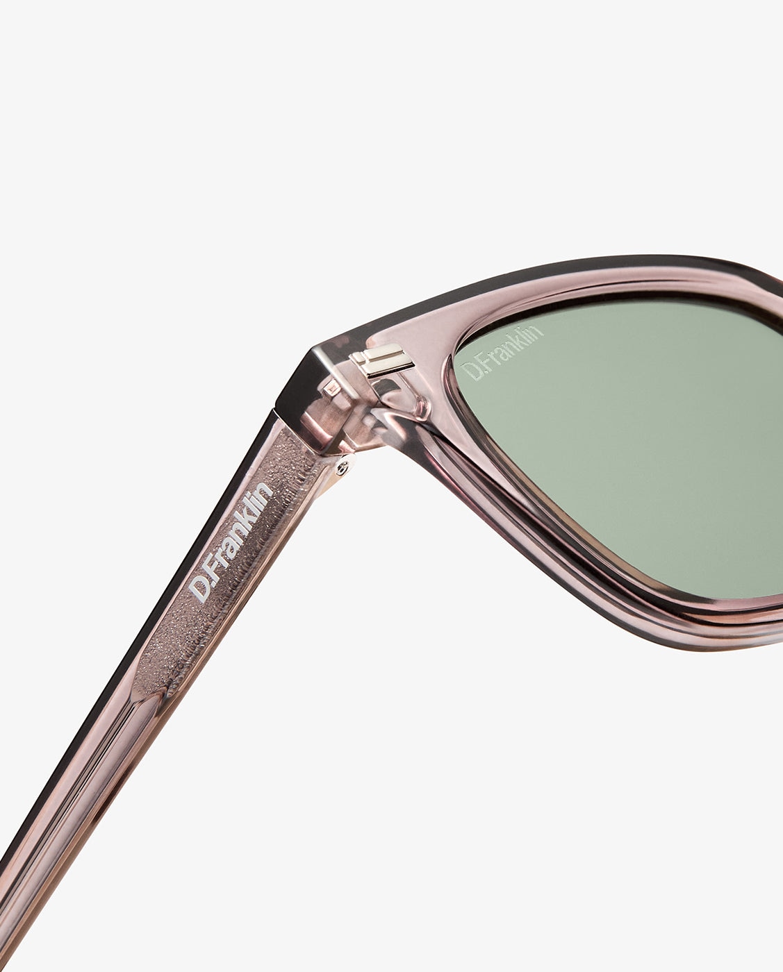 Gafas de sol unisex con forma rectangular hackney amber tort - D.Franklin - Gris Gris-2