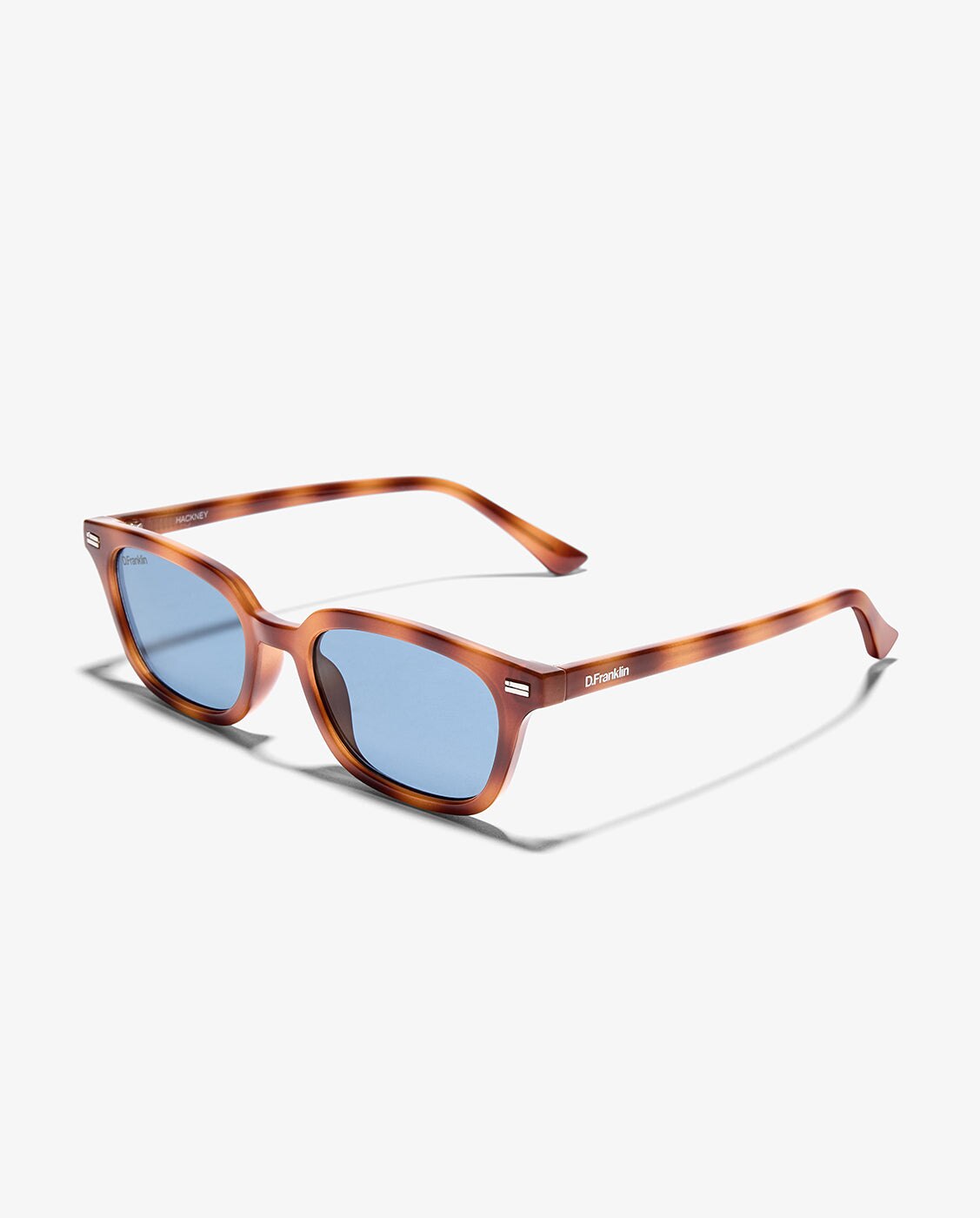 Gafas de sol unisex con forma rectangular hackney amber tort - D.Franklin - Ámbar Ámbar-3