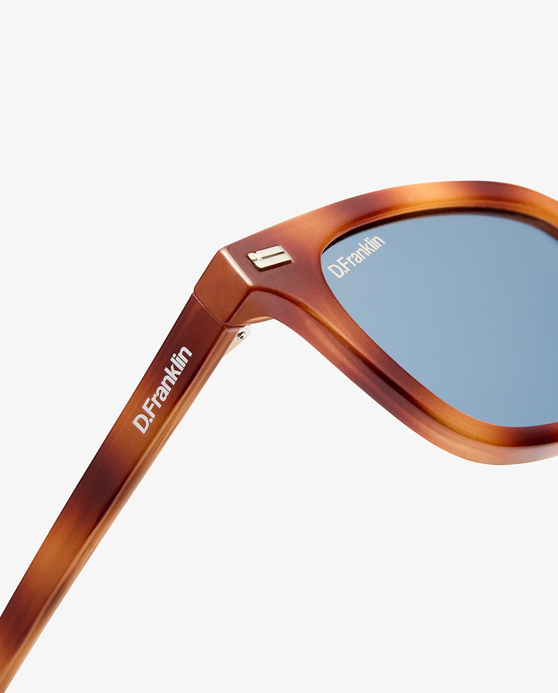 Gafas de sol unisex con forma rectangular hackney amber tort - D.Franklin - Ámbar Ámbar-2