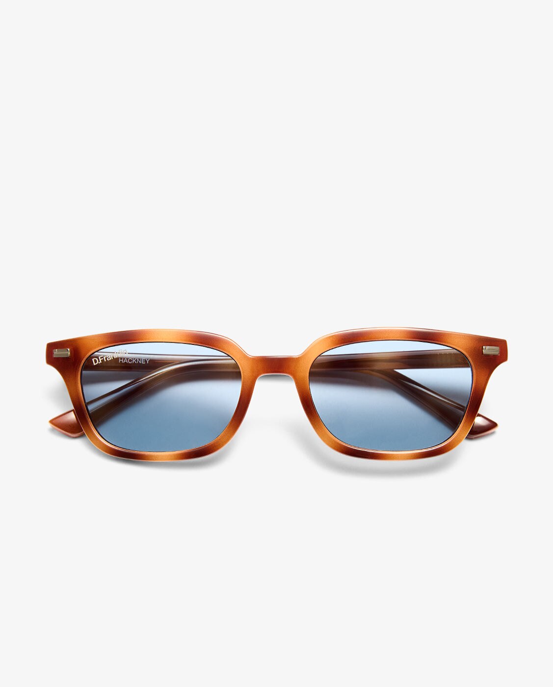 Gafas de sol unisex con forma rectangular hackney amber tort - D.Franklin - Ámbar Ámbar-5