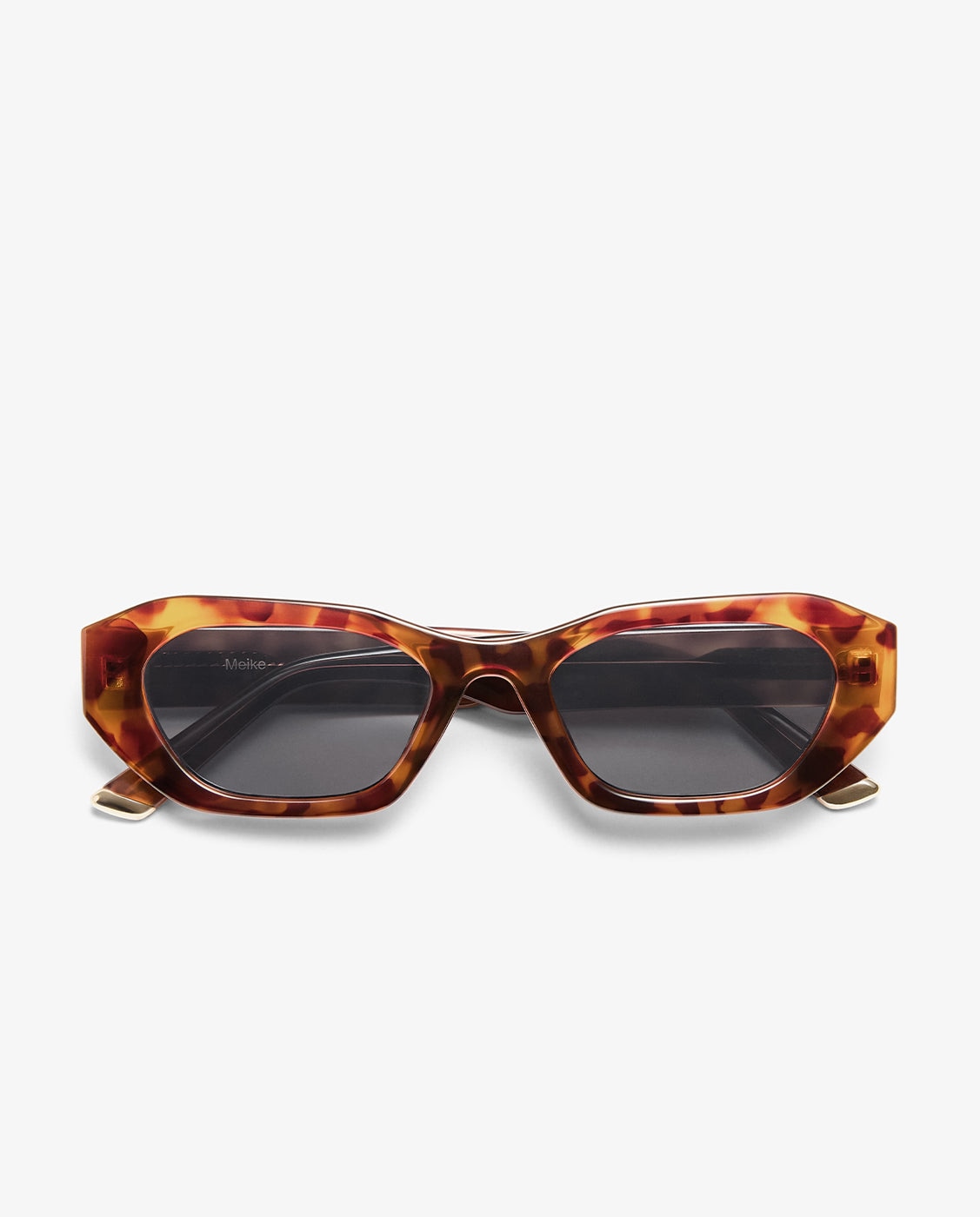 Gafas de sol unisex con forma ovalada Meike Gris D.Franklin · El