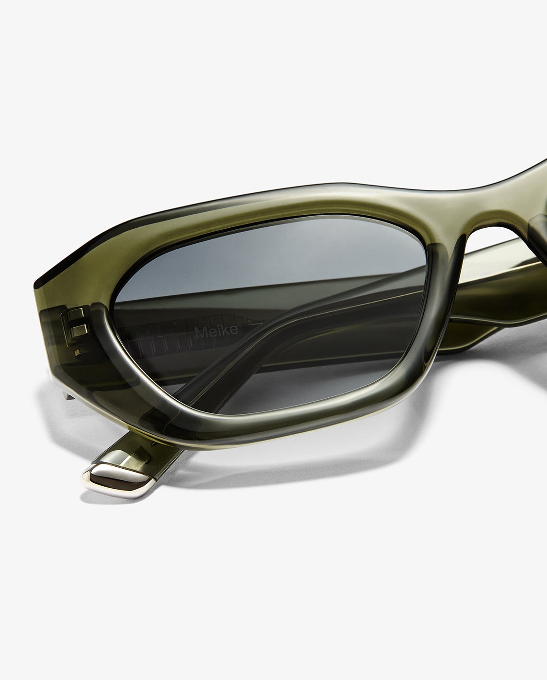 Gafas de sol de mujer con forma rectangular meike - D.Franklin - Verde Verde-2