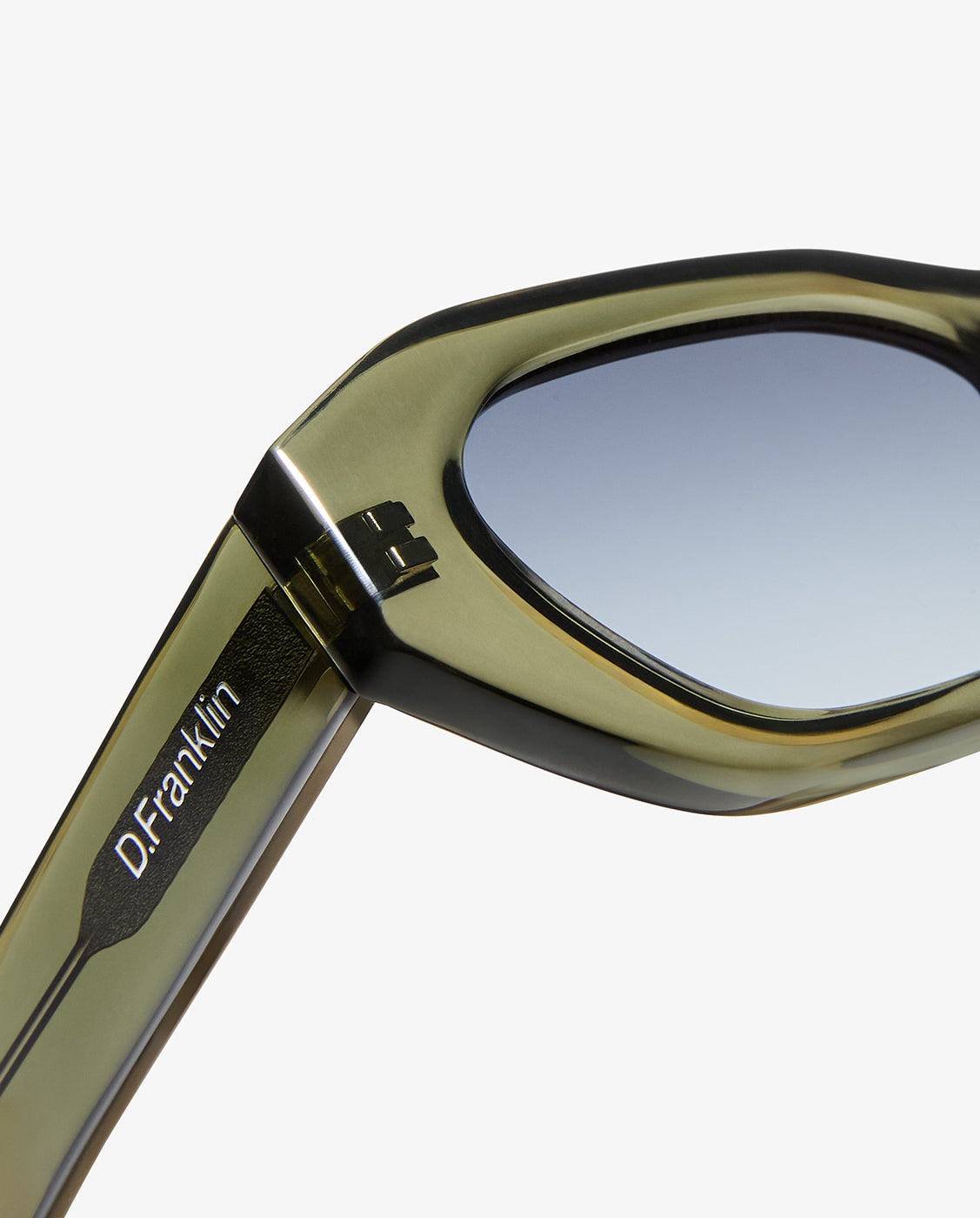 Gafas de sol de mujer con forma rectangular meike - D.Franklin - Verde Verde-4