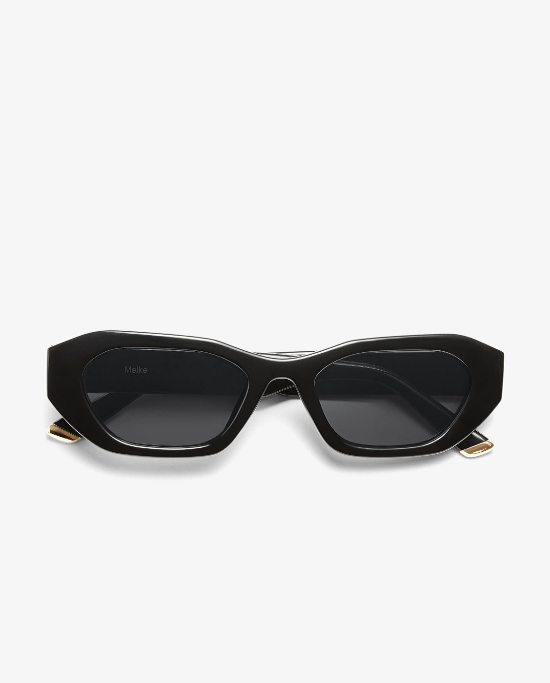 Gafas de sol de mujer con forma rectangular meike - D.Franklin - Negro Negro-5