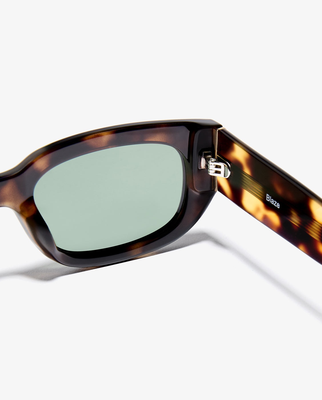 Gafas de sol unisex con forma rectangular blaze - D.Franklin - Verde Verde-4
